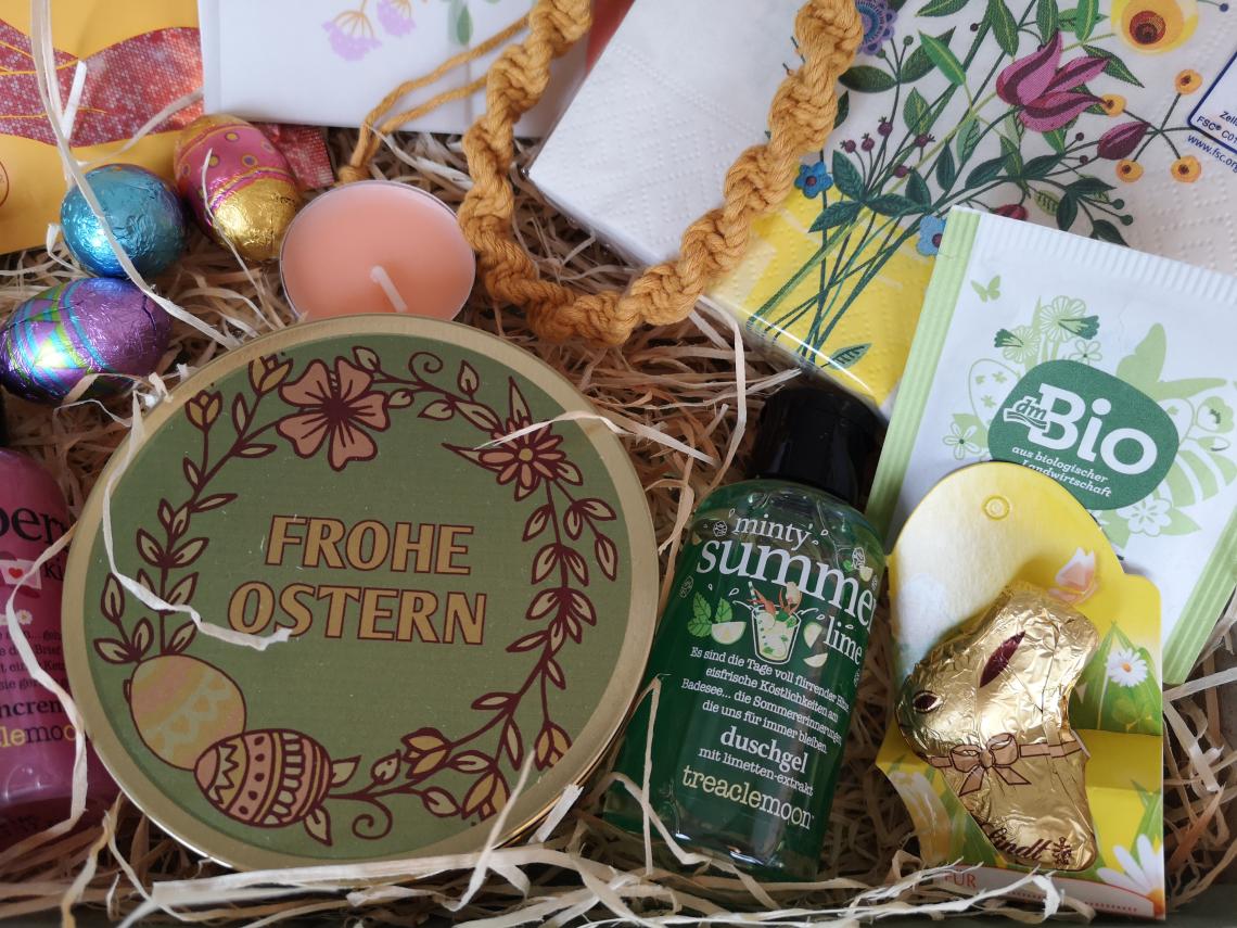 Ostergeschenk für Paare, WellnessBox Ostern, liebevolles Ostergeschenk | JoyBoxes