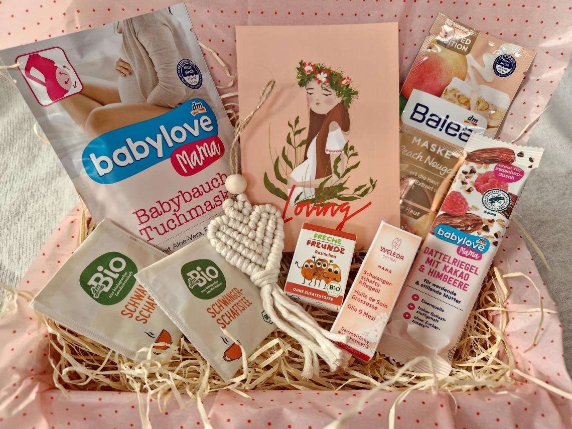 Geschenk werdende Mutter, Geschenkset zur Schwangerschaft, Mutterschutzurlaub Kollegin | JoyBoxes