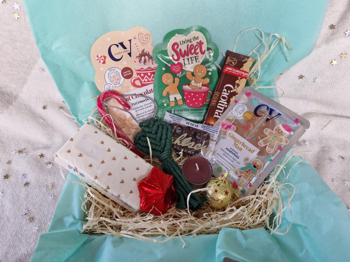 Geschenkeset Me Time mit handgemachtem Herz, Selfcare Box Weihnachten | JoyBoxes